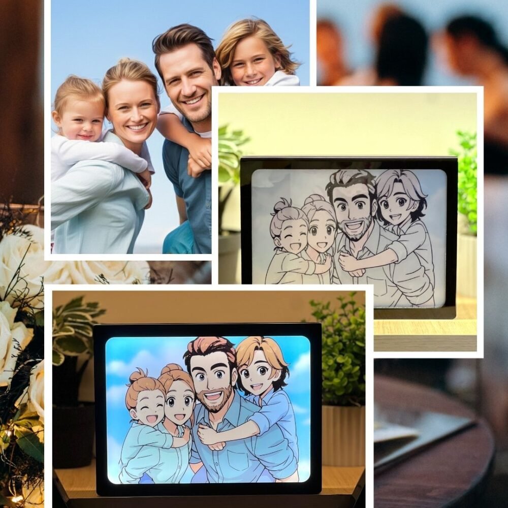 Personalized Glow Frame
